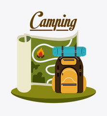 Camping design.