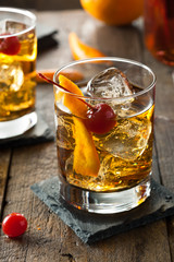 Homemade Old Fashioned Cocktail