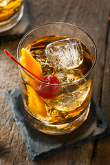 Homemade Old Fashioned Cocktail