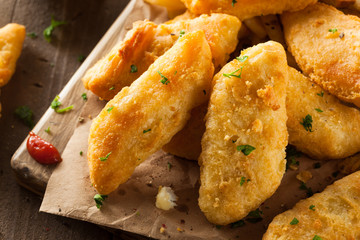 Crispy Fish and Chips