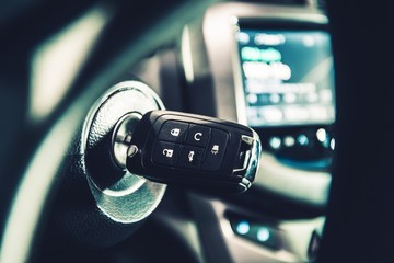 Modern Car Ignition Keys