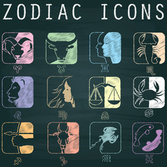 color zodiac icons