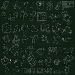 back color baby icons