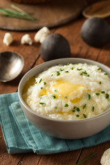 Homemade Organic Mashed Cauliflower
