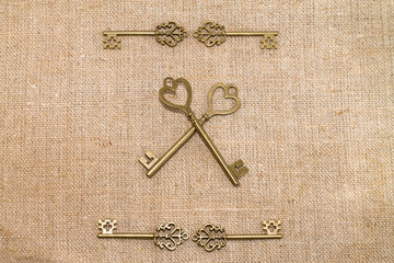 Vintage keys