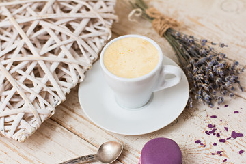 A cup of coffee 