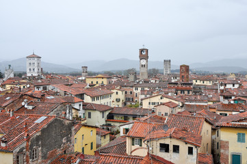 Fototapeta premium View of Lucca