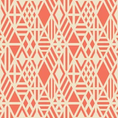 Gordijnen Rhombuses naadloze patroon. © ilyabolotov