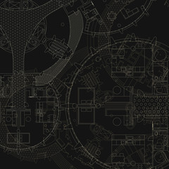 Architectural background.