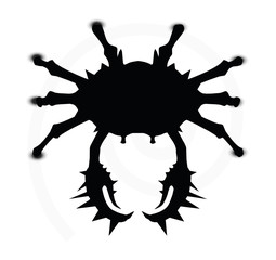 crab silhouette