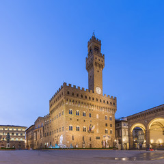 Fototapeta premium Piazza Della Signoria in Florence, Italy