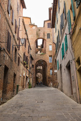 Fototapeta na wymiar Siena Town in Tuscany, Italy.