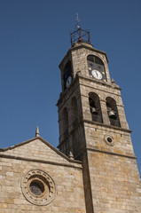 Fototapeta na wymiar Iglesia de N Señora del Azogue. Puebla de Sanabria