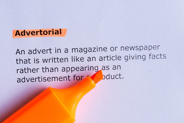 advertorial