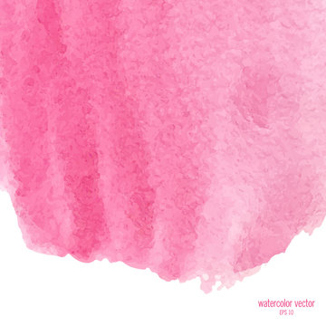 pink watercolor squarer background