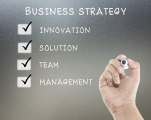 Business strategy lists