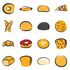 Bread Cartoon set