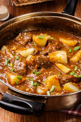 Beef stew with potatoes
