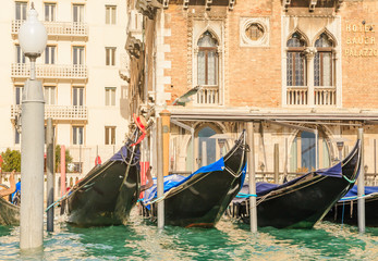 Obraz na płótnie Canvas Bauer Hotel. Grand Canal. Venice. Italy