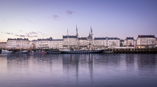 Volier Le Belem au quai de la Fosse, Nantes
