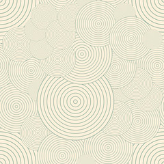 Fototapeta na wymiar Seamless pattern with circles. Repeating modern stylish