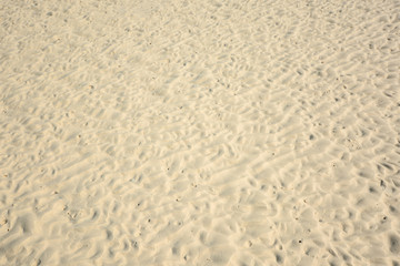 Sand pattern on the beach