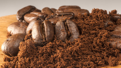 roasted coffee beans