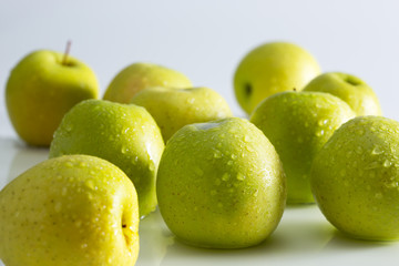 Green apples