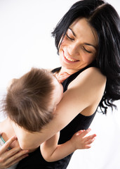 Fototapeta premium Mother with baby