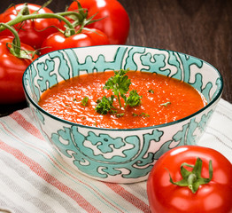 Tomato Gazpacho Soup