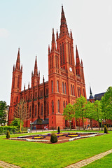 Wiesbaden, die Marktkirche