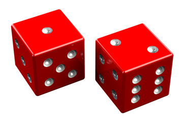 Pair of dice - Ace Deuce