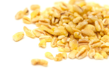 wheat grain isolated