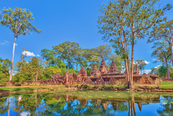 Naklejka premium Banteay Srei or Lady Temple at Siem Reap Cambodia