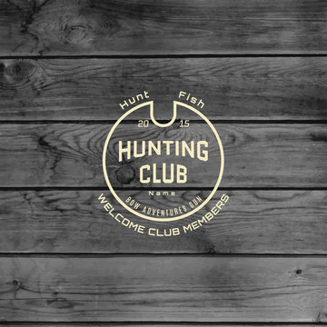 Hunting  club badges logos and labels for any use