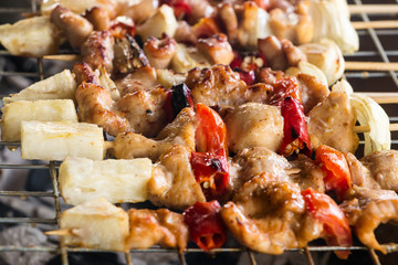 Hirtenspieße am Grill