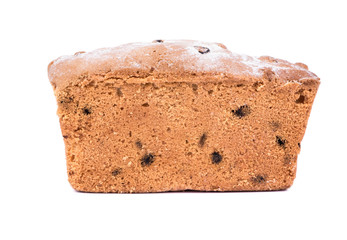 Cake with raisins
