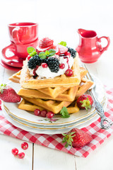 Sweet waffles