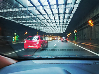 Tunnel voiture