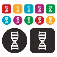 Chromosome icon / Science icon