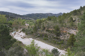 Fototapeta na wymiar Montes de Teruel.