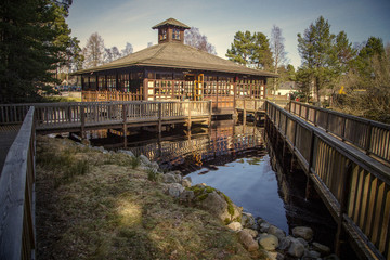 Fototapeta premium Japanese style architecture