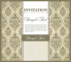 Invitation gretting card