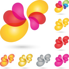 Kosmetik, Wellness, Logo, Tropfen