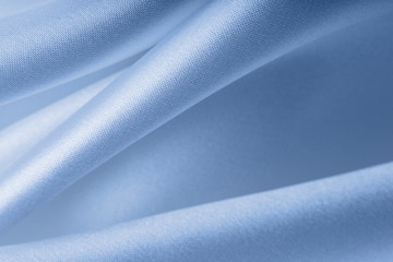 Blue and white satin background