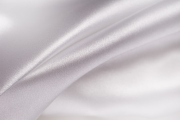 Fototapeta premium Blue and white satin background