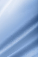 Blue and white satin background