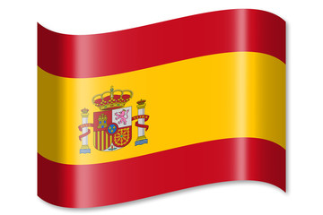 Obraz premium Waving flag concept