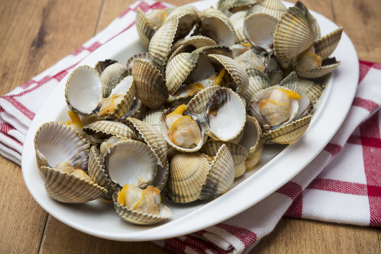 Tapa de berberechos