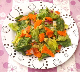 Spinat mit Lachs